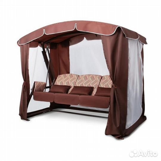 Качеля садовая 3х местные от 300 кг