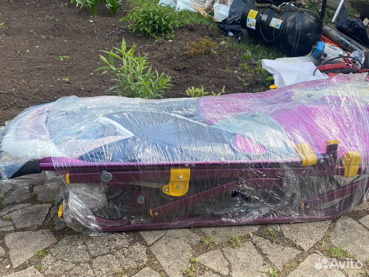 Санки коляска nika