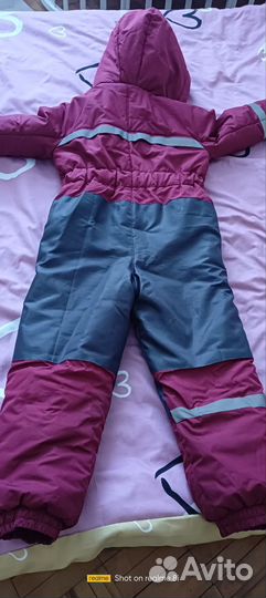 Зимний комбинезон для девочки