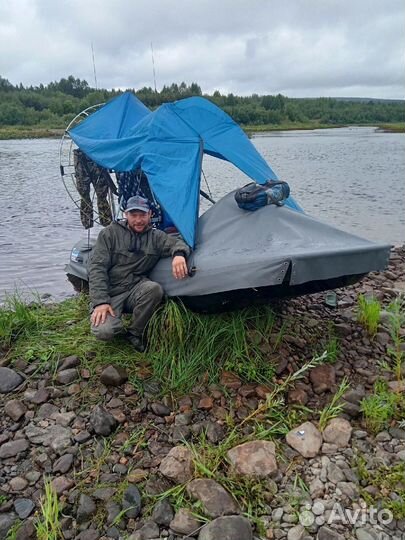 Аэролодка манёвр