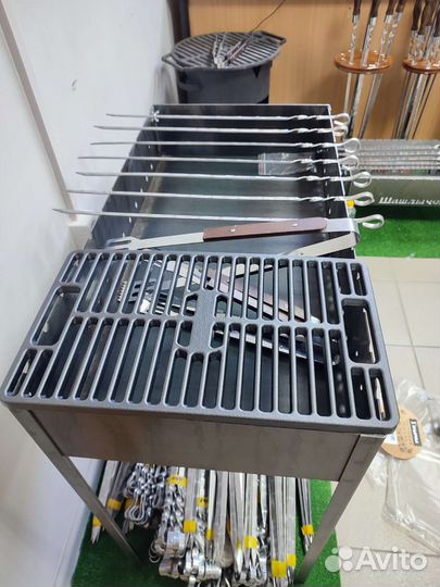 Чугунная решетка гриль