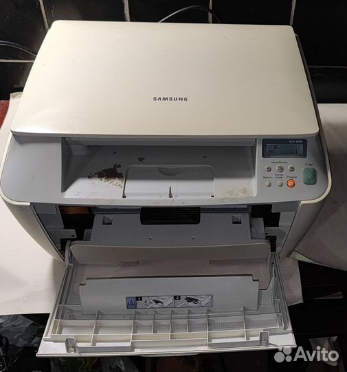 Лазерное мфу принтер/сканер/копир Samsung SCX-4100