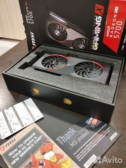 Видеокарта AMD radeon RX 5700