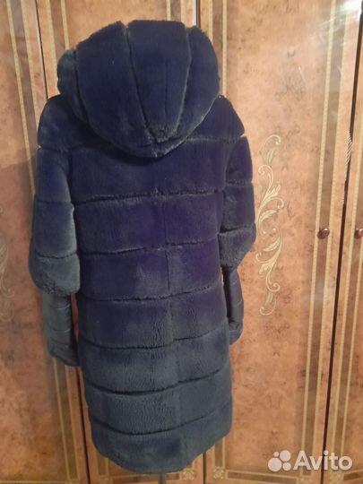 Эко шубка трансформер под рекса 46-48 р