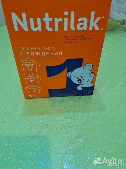 Детская смесь нутрилак 1