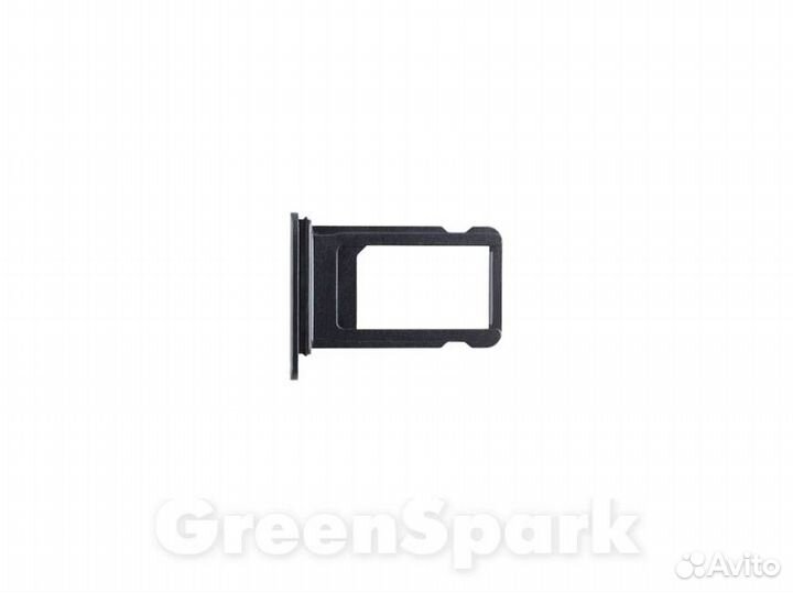 Держатель сим для iPhone X черный
