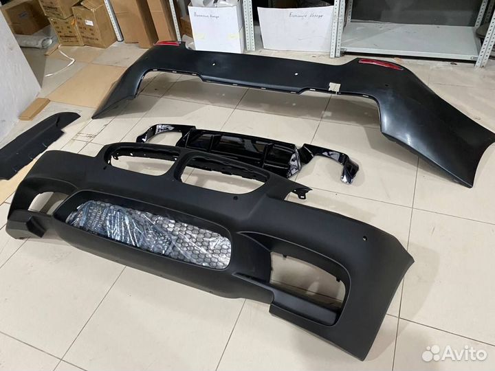 Обвес М5 для BMW F10 с диффузором глянец