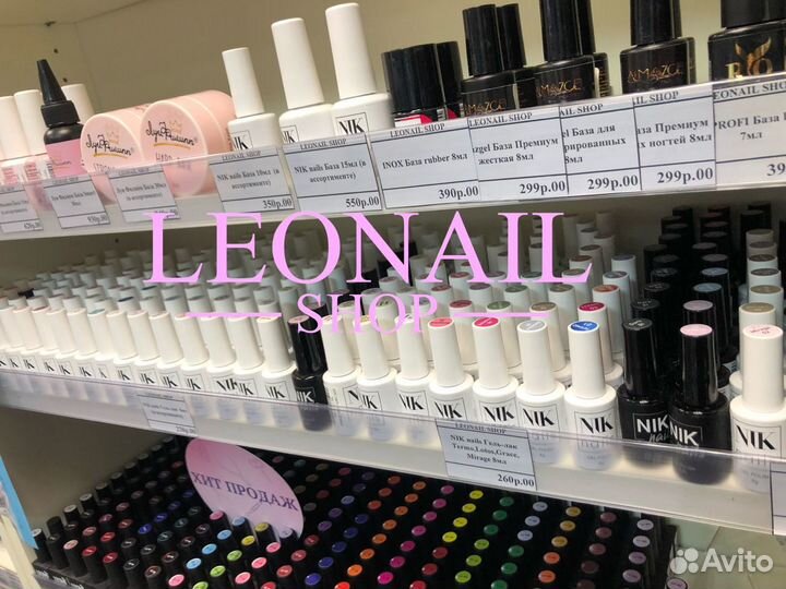 Nik Nails гель лаки / базы / топы