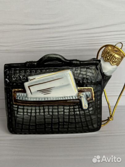 Елочная игрушка Лефортовский фарфор