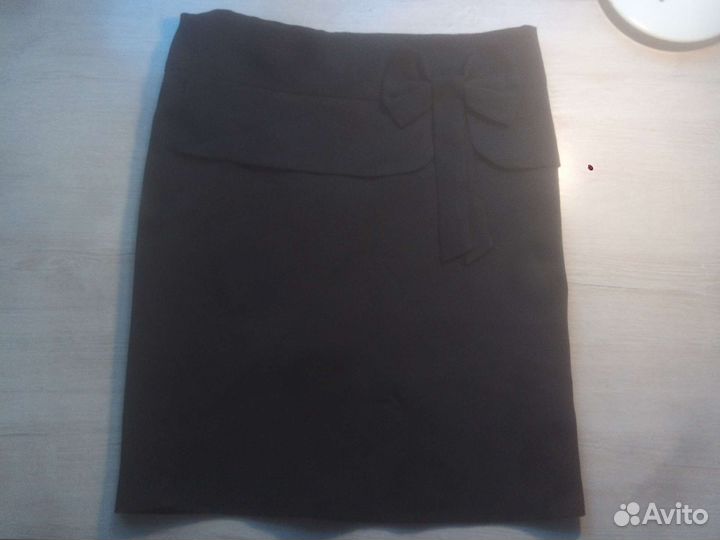 Юбка карандаш черная