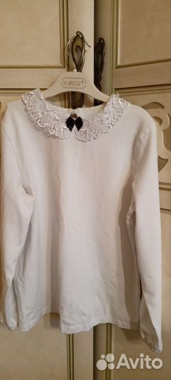 Блузка школьная р. 134, 140, 146, 152