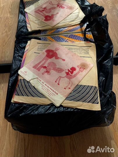 Виниловые пластинки СССР, детские, чувашские