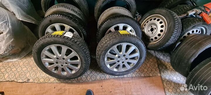 Колёса зимние литые,на опель r16 оригинальные GM