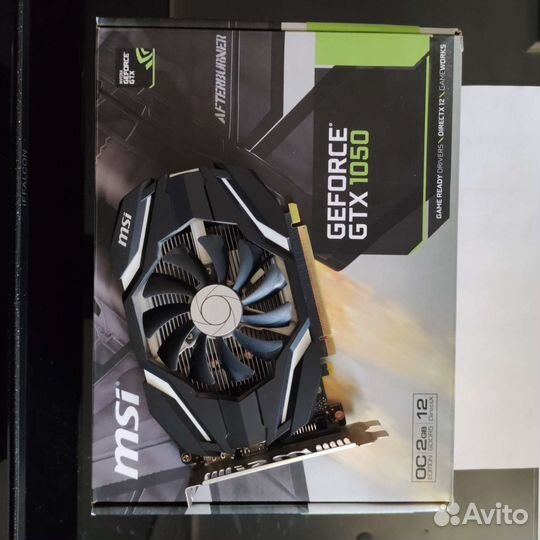 Видеокарта GTX 1050 2 GB MSI