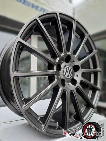 Диски на VAG VW R18 5x112 графит глянец купить в Москве | Авито