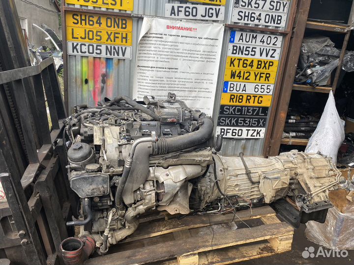 Двигатель 629.912 Mercedes GL X164 4.0 OM629