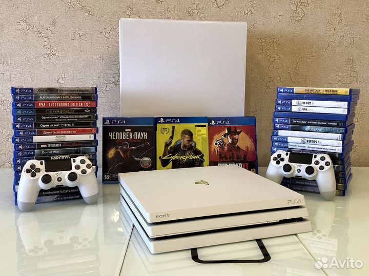 Sony PS4 pro limited edition +700 игр