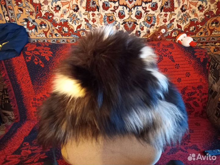 Шапка ушанка мужская натуральный мех