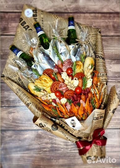 Мужские букеты кмв