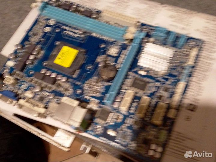 Комплект мать проц 1155