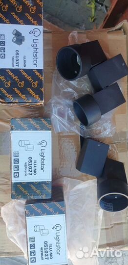 Светильники Lightstar 051037 1шт., 051027 3шт