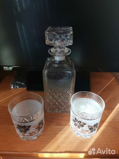 Набор стаканов windrose с графином новый