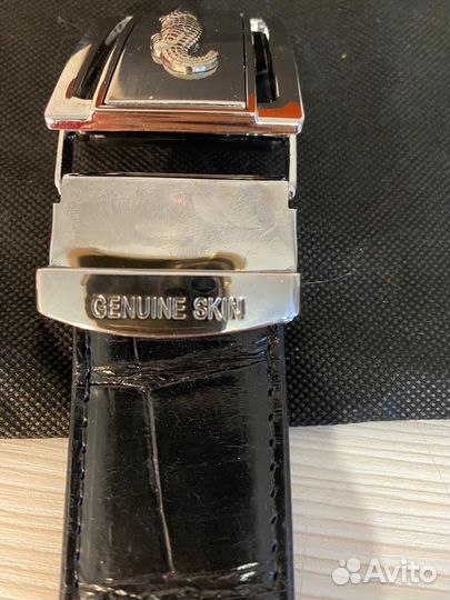 Ремень из кожи крокодила