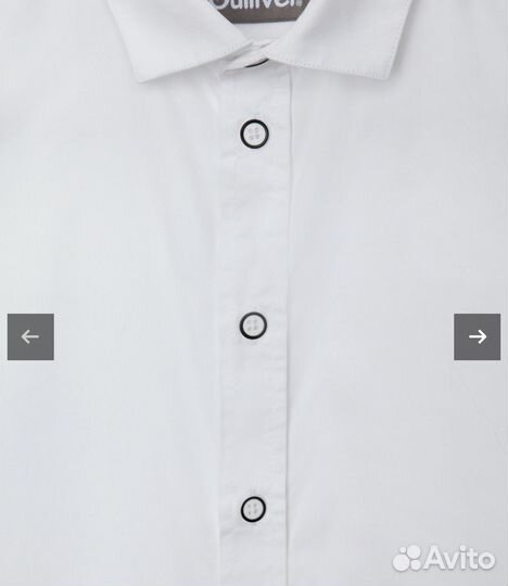 Рубашка для мальчика 170. Gulliver