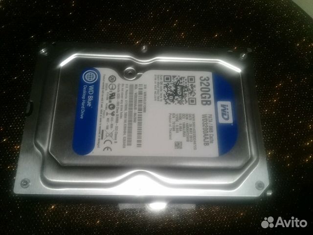 Жёсткий диск IDE 320 GB новый В эксплуатации не бы