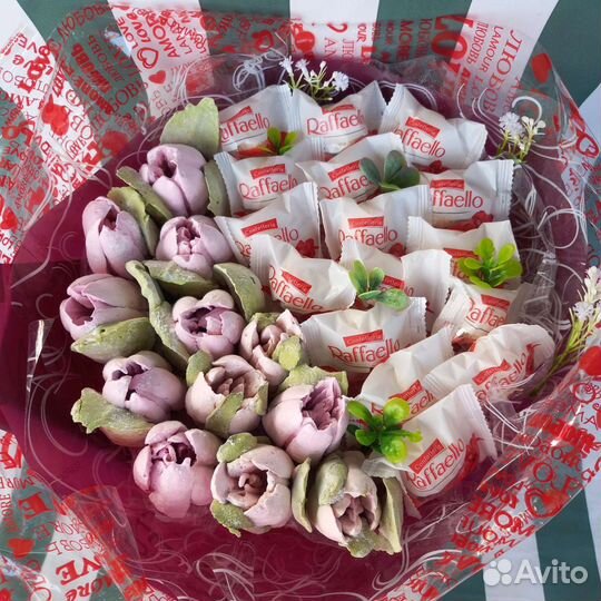 Букет зефирный маме