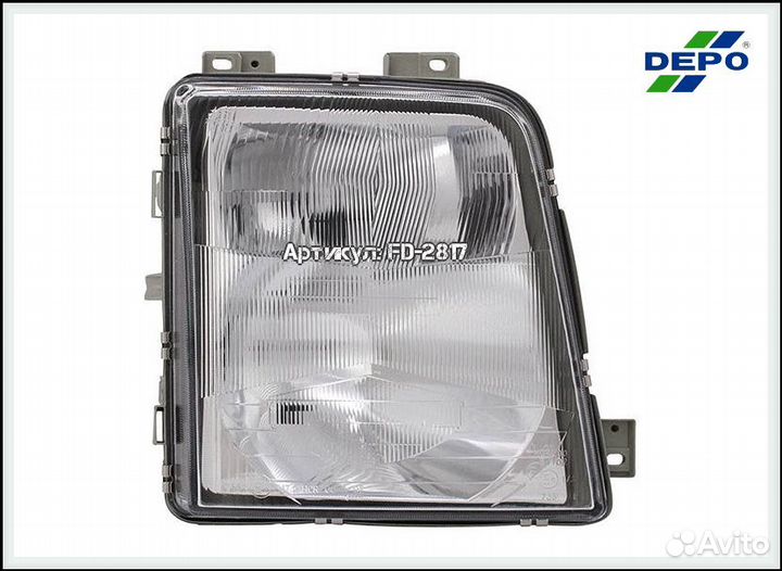 Фара правая без п/противотум Volkswagen LT