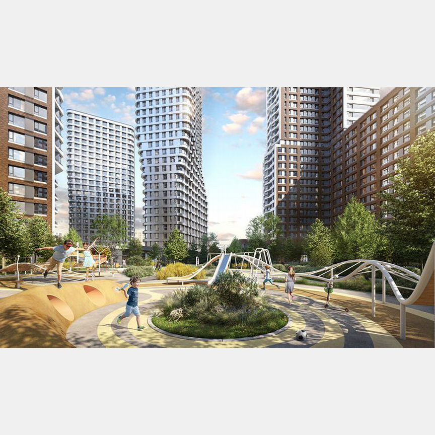 2-к. квартира, 64,1 м², 3/25 эт.