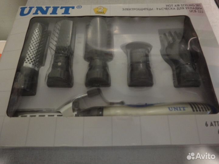 Электрощипцы-расчёска для укладки unit UCB-325