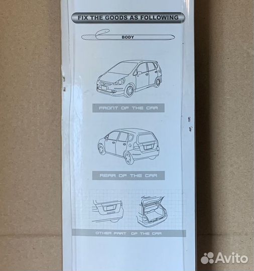 Противоударные накладки на бампер