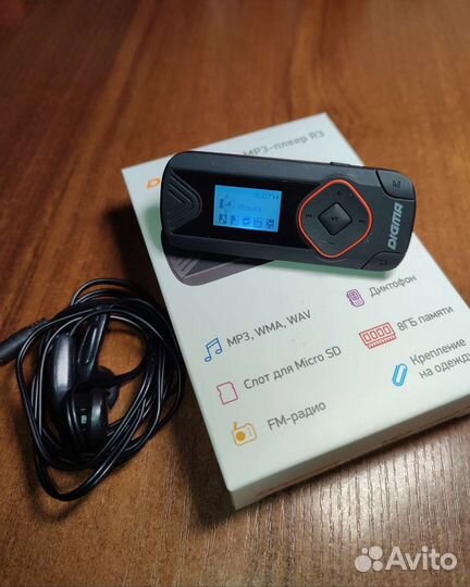 MP3 плеер R3 Digma (плеер, диктофон)