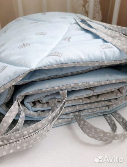 Новый бортик в круглую кровать