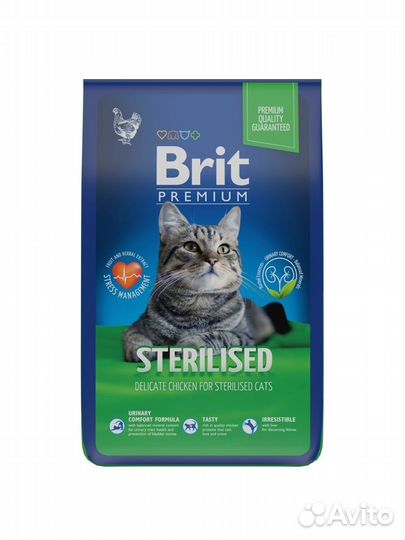 Brit Сухой корм премиум класса с курицей для взрос