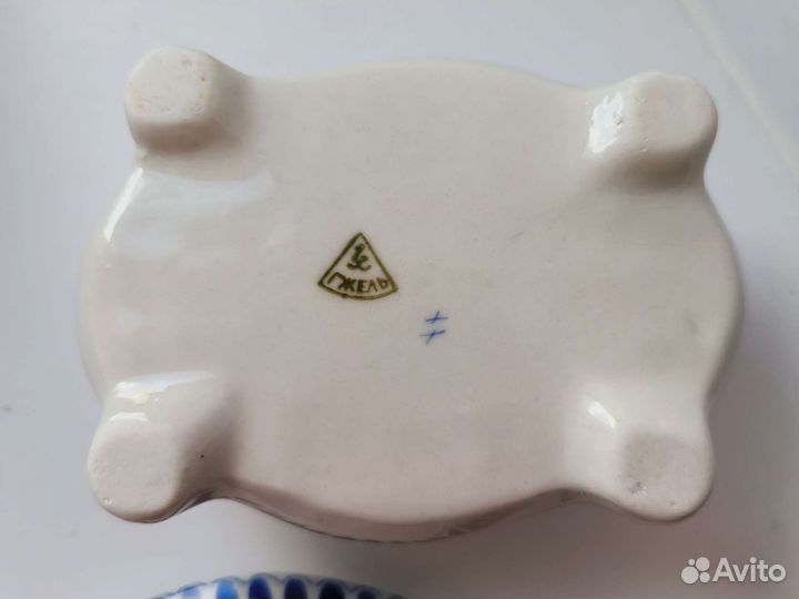 Гжель сахарница