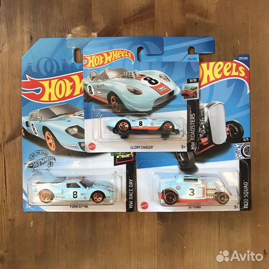 Набор Hot Wheels GT40 Gulf