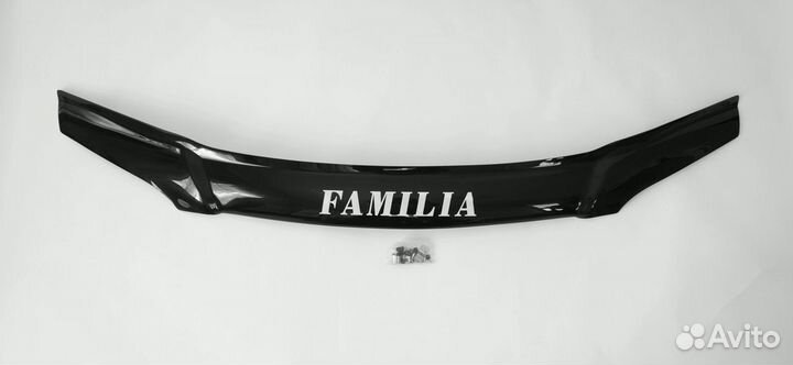 Дефлектор капота Mazda Familia BJ мухобойка 98-00