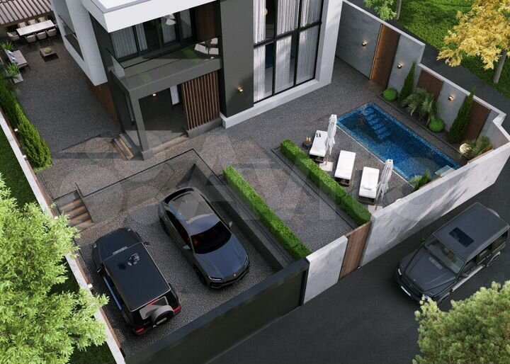 Дом 230 м² на участке 5 сот.