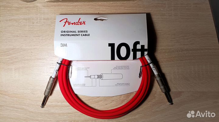 Гитарный кабель fender Original 3М