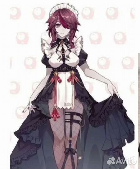 Косплей геншин Розария