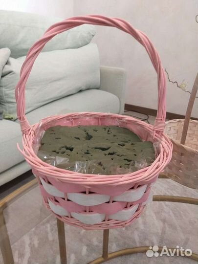 Корзина плетеная