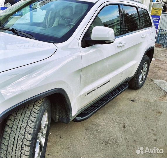 Пороги на Jeep Grand Cherokee
