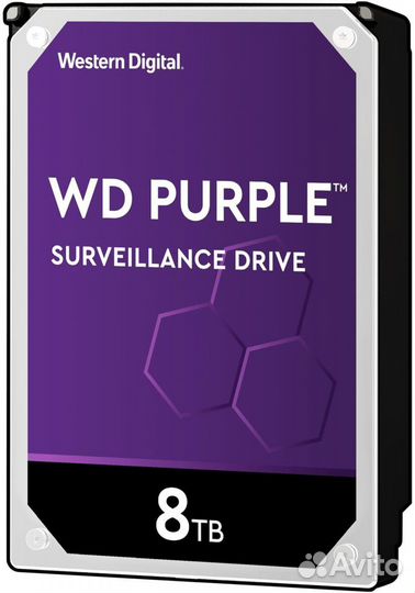 Жесткий диск WD Purple SATA 8TB (WD82purz)