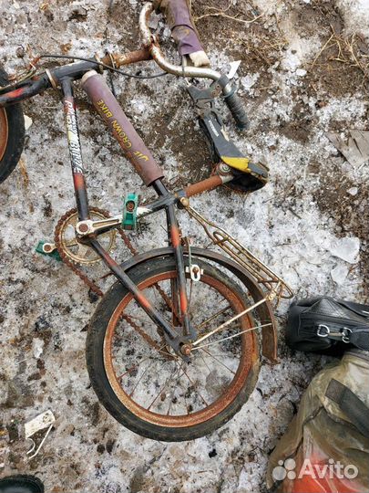 Детский велосипед на запчасти