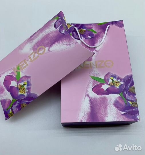 Пакет и подарочная коробка Kenzo