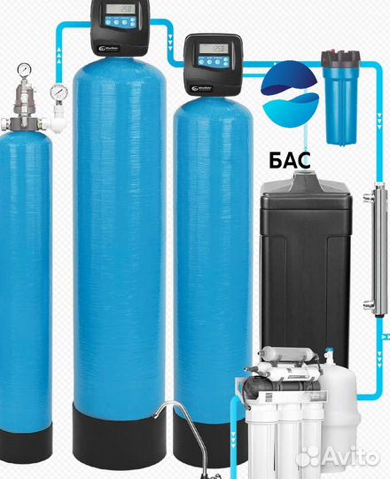 Очистка воды для коттеджа, офиса, промышленности