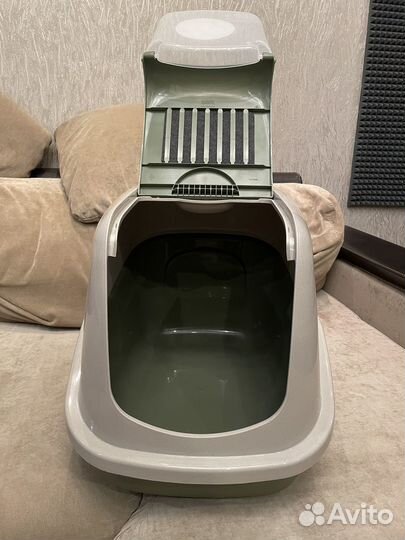 Кошачий лоток большой закрытый